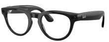 Умные очки Ray Ban Meta Headliner (Gen2) RW4013, Shiny Black/Transitions Sapphire (8056262721315)
