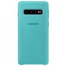 Чехол Samsung Silicone Cover для Galaxy S10 зеленый
