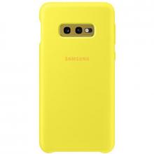 Чехол Samsung Silicone Cover для Galaxy S10e желтый