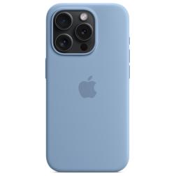 Чехол iPhone 15 Pro Silicone Case with MagSafe - Winter Blue