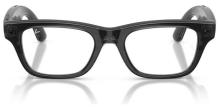 Умные очки Meta Ray-Ban Blayzer Optics Gen2 RW7001, 155-54 F Shiny Transparent Black (8056262944585)