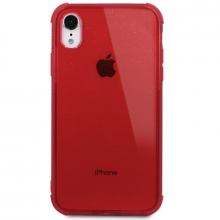 Чехол для iPhone XR Glazy силикон (Красный)