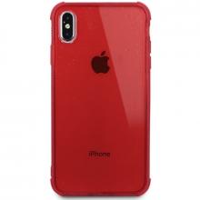 Чехол для iPhone XS Max Glazy силикон (Красный)