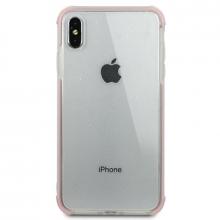 Чехол для iPhone X/XS Glazy силикон (Розовый)