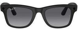 Умные очки Ray Ban Wayfarer RW4008 155-53 Matte Black/Polar Gradient Graphite (8056597988421)