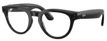 Умные очки Ray Ban Meta Headliner (Gen2) RW4013, Shiny Black/Transitions Graph Green (8056262721278)